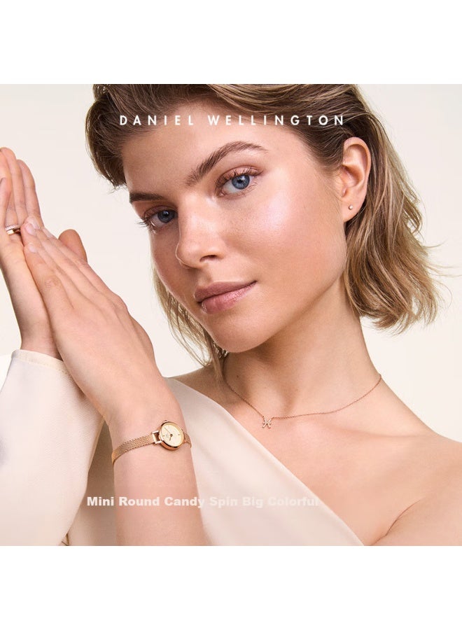 DANIEL WELLINGTON Danielwellington Dw Ladies' Watch, Mini Round Sugar, Delicate Fashion European American Wrisch, Birthday Gift For Girlfriend, Dw743 - Image 2