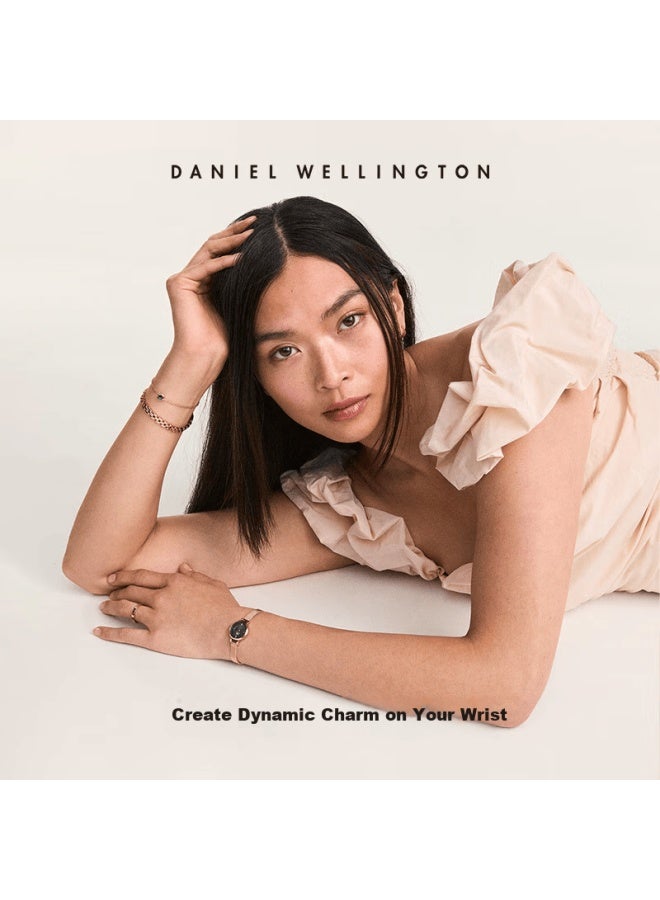 DANIEL WELLINGTON Danielwellington Dw Ladies' Watch, Mini Round Sugar, Delicate Fashion European American Wrisch, Birthday Gift For Girlfriend, Dw743 - Image 3