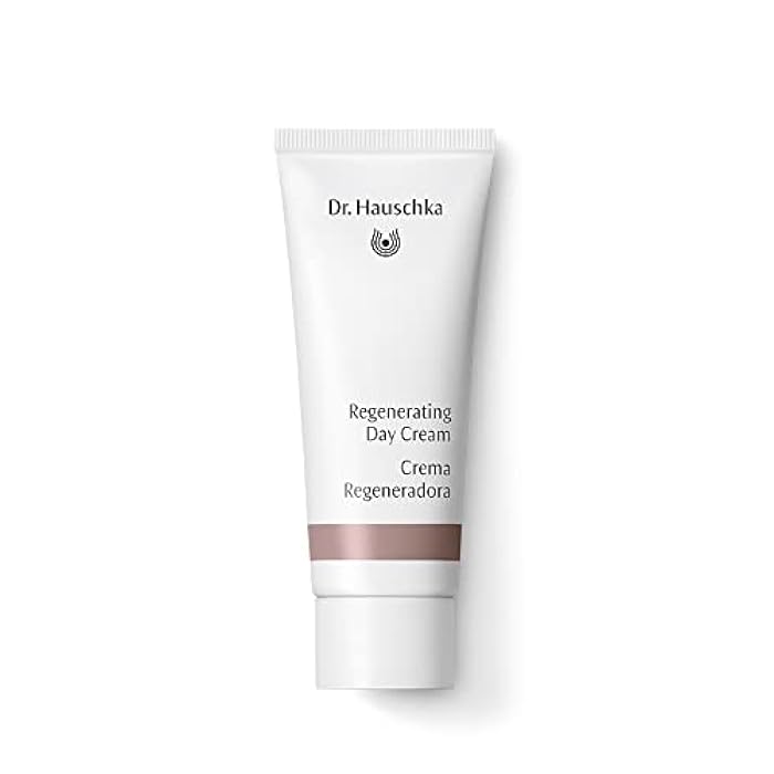 Dr. Hauschka Regenerating Day Cream, 1.3 fl oz, Anti Aging, Cream-to-Fluid Face Moisturizer, Natural & Organic, Red Clover & Acerola Firm & Hydrate Minimizing Fine Lines & Wrinkles - Image 1