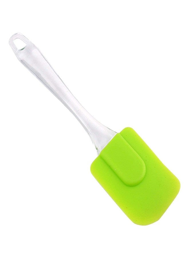 DHARMINSON Silicon Spatula Oil Brush Set- Multipurpose Non-Sticky Small Spatula and Pastry Brush for Cake Mixer, Cooking, Baking, BBQ, Oil Brush for Kitchen Use (Set of 1, Multicolor) - Image 3