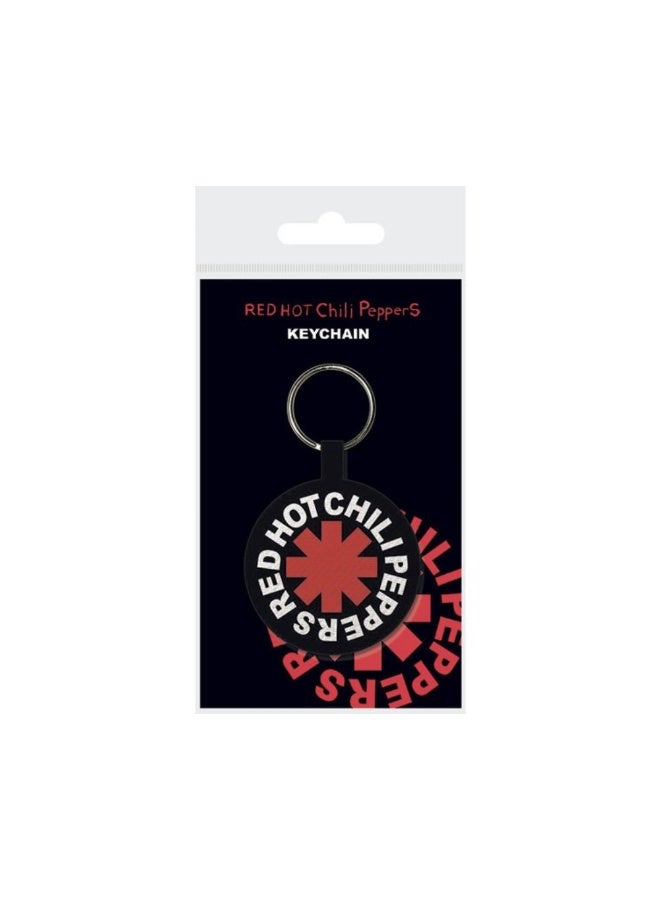 RED HOT CHILLI PEPPERS - LOGO (WOVEN KEYCHAIN) By PYRAMID