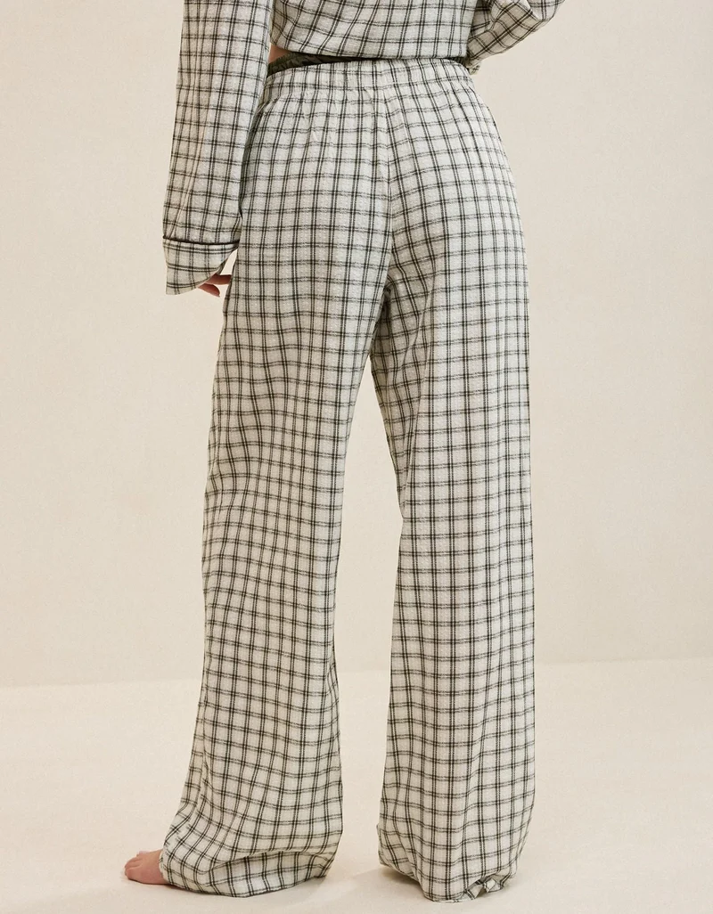 Aerie OVERSLEPT by Aerie Seersucker Trouser Pant