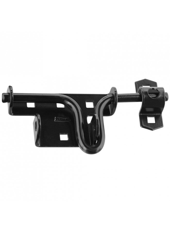 National Hardware National Hardware N165-506 Slide/Sliding Bolt Door/Gate Latch, Satin Black  - Image 1