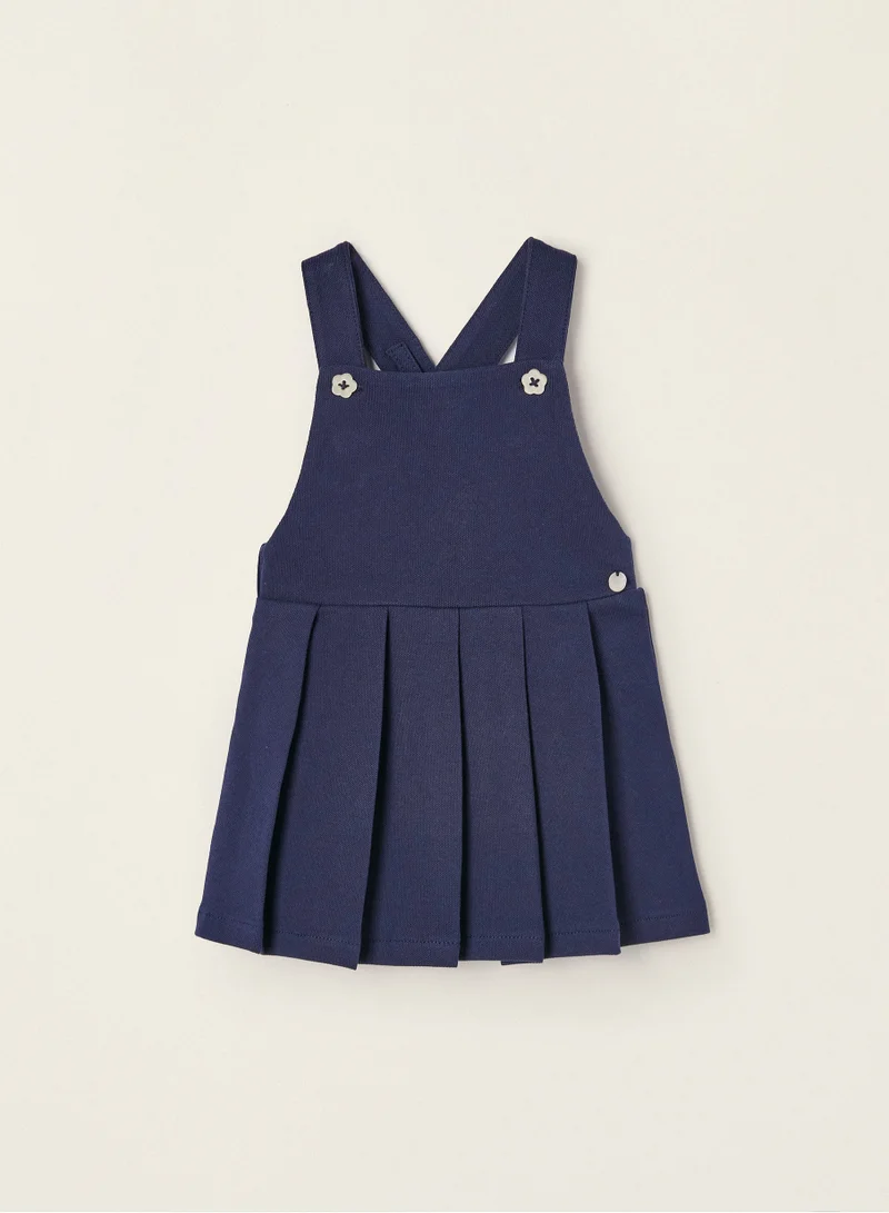 Zippy Zippy Piquet Cotton Pinafore Dress For Newborn Baby Girls
