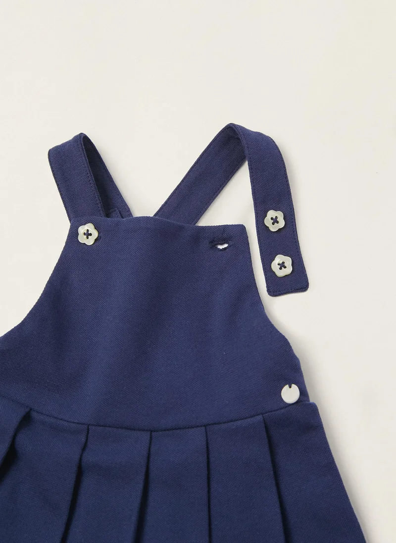 Zippy Zippy Piquet Cotton Pinafore Dress For Newborn Baby Girls