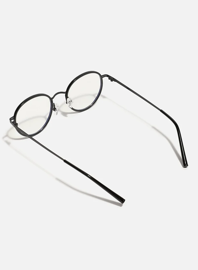 Haute Sauce Black Oversized Sunglass