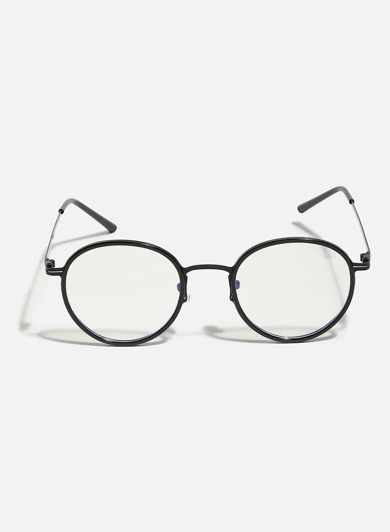 Haute Sauce Black Oversized Sunglass