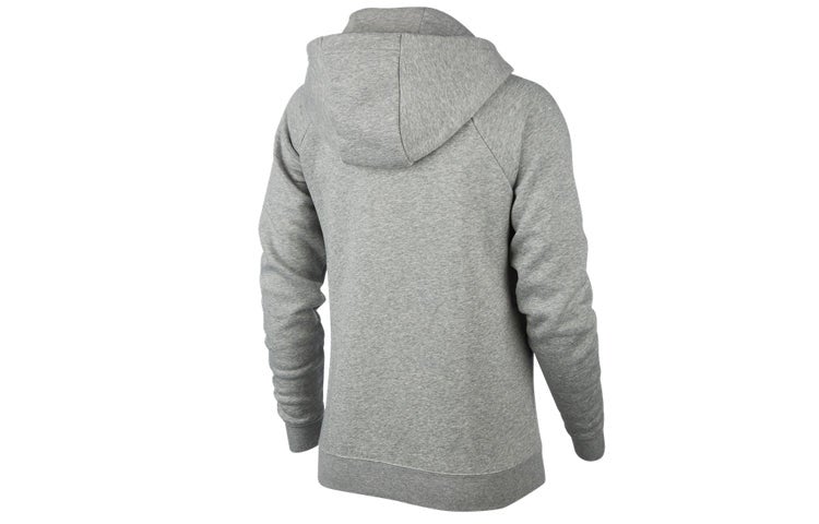 (WMNS) Nike Sportswear Fleece Pullover 'Gray'