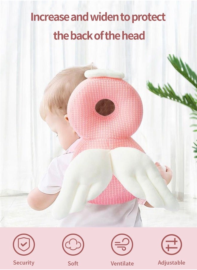 Soft Touch Toddler Baby Head Protection Cushion Backpack Wear Infant Support Head Pillows Head Sleep Pillows Soft Baby Nursery Pillows Unisex Newborn Head Shaping Pillow Support  - Image 2