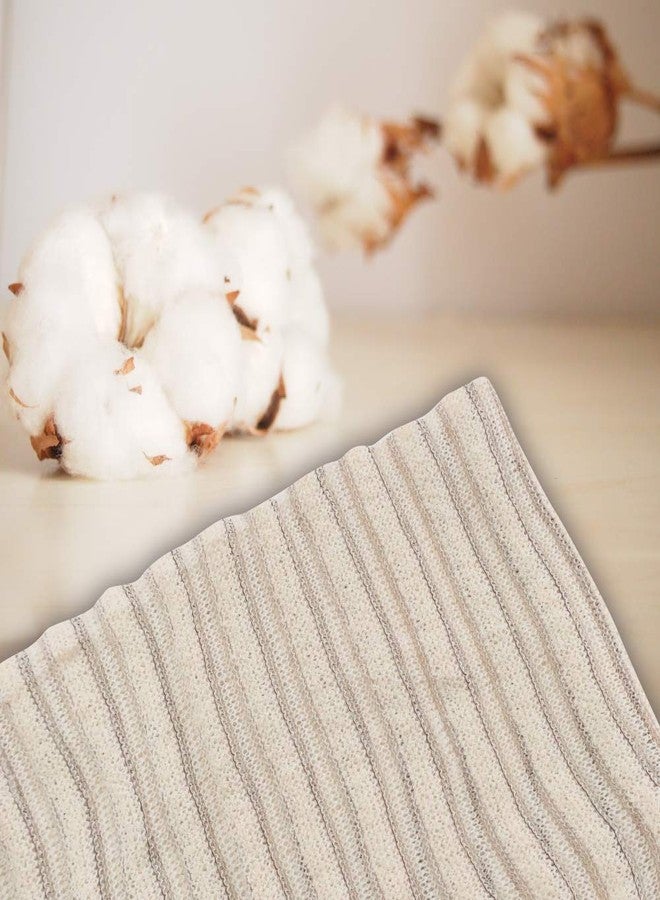 Terra Distribution Exfoliating Washcloth [Made in Japan] Extra Long Exfoliating Towel Special Texture Makes Fluffy Foam Lather, Back Scrubber, Dead Skin Cell Remover, Loofah (Soft Touch oragnic Cotton) - Image 2