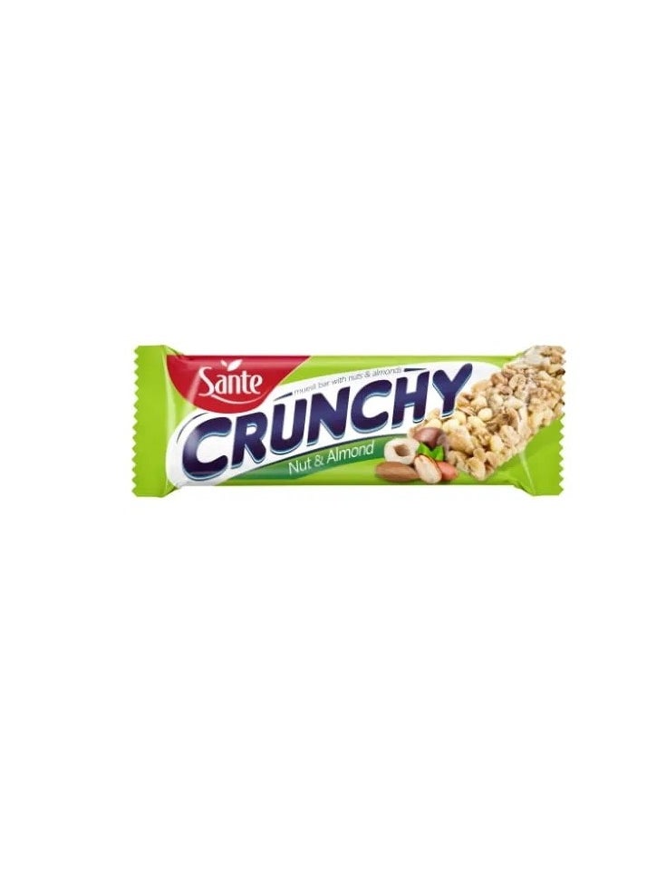 Sante Sante Crunchy Bar with Nuts and Almonds 35 grams 