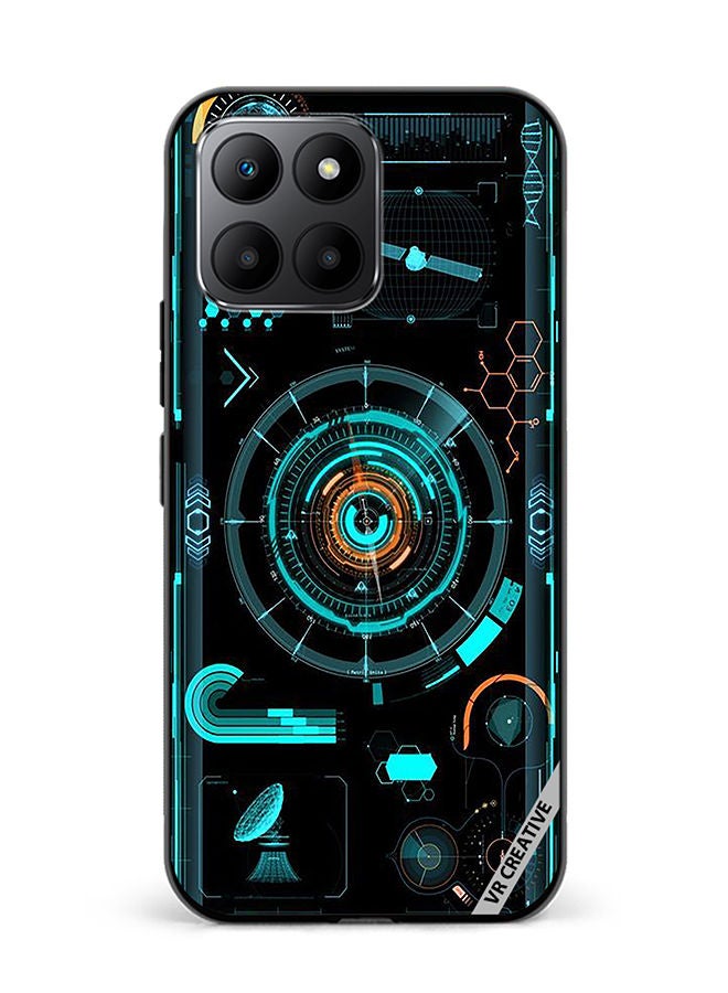 VR CREATIVE Protective Case Cover For Honor 70 Lite Tumbler Design Multicolour - Image 1