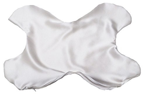 SAVE MY FACE Pillow The Original AntiWrinkle PILLOWETTE Additional Le Grand Pillowcase White Silk