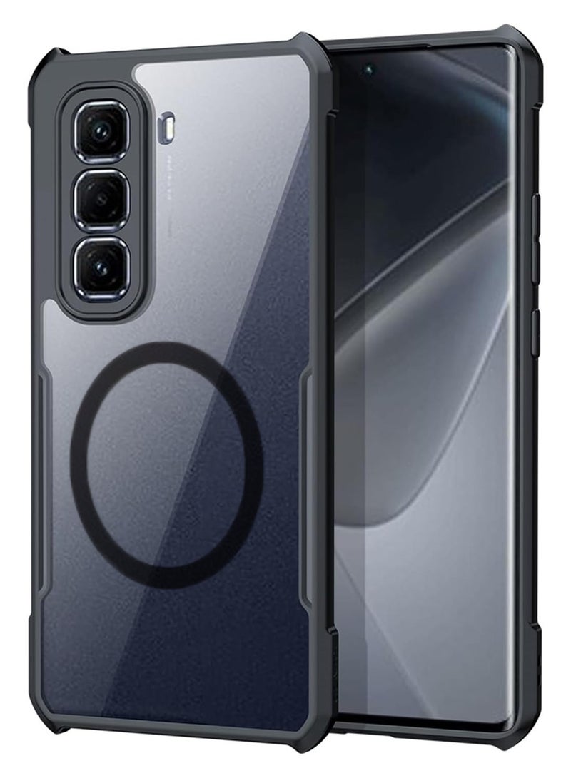 Protective Case Cover for Infinix Hot 50 Pro+ 4G High Quality,Bumper Back Case Supports magnetic charging - Image 1