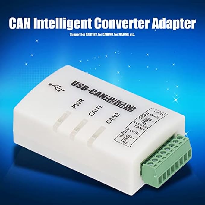rayihni CAN USB ADAPTER, DUAL CHANNEL AUTOMATIC CAN ANALYZER, USB TO CAN ADAPTER, SMART CONVERTER DEBUGGER SUITABLE FOR RAIL TRANSPORTATION, AUTOMATION - Image 2