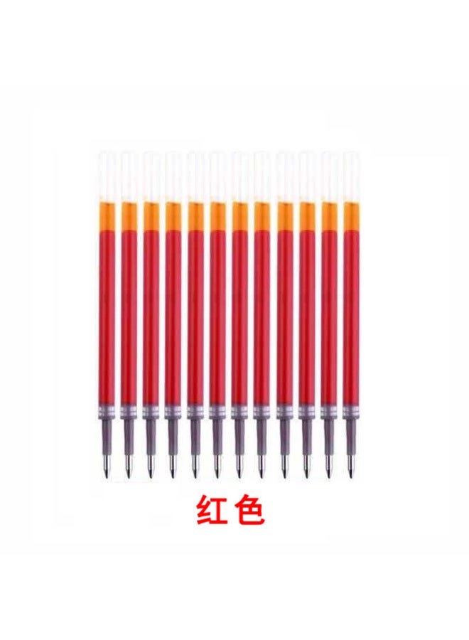 HELPS Press Gel Pen Office Water Pen K35 Black Signature Pen Student 0.5mm Bullet Red Brush Question Pen - Image 1