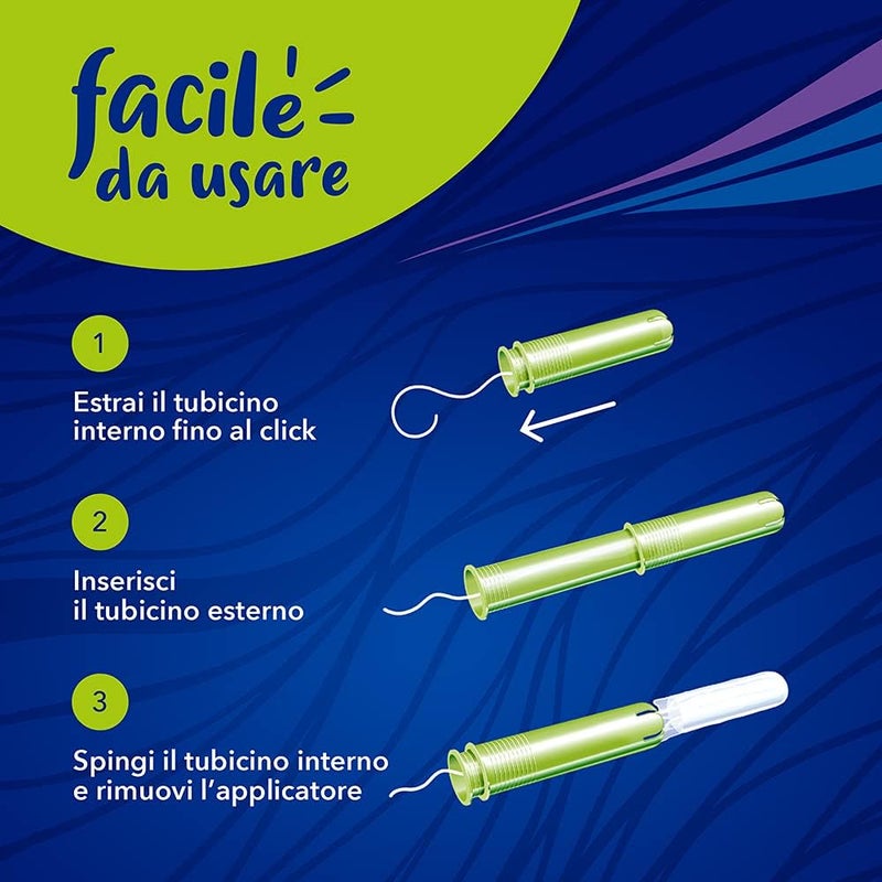 Tampax Compak Super 24 tampons in a Handy Pocket Size with Plastic applicator and Anti Leak Protection System Ideal for Medium to Heavy Flows - Image 4