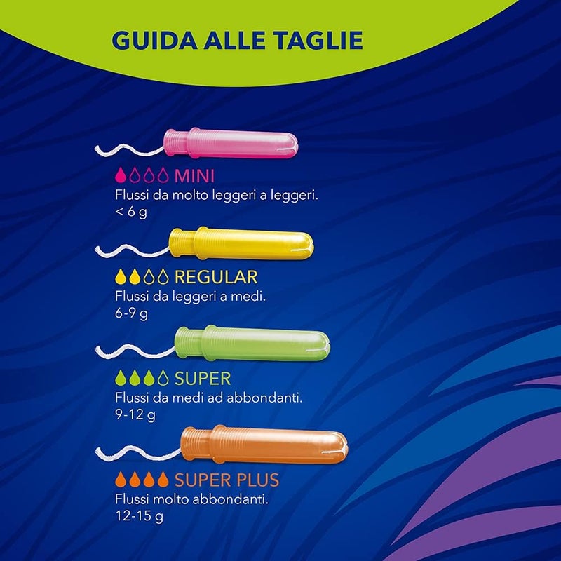 Tampax Compak Super 24 tampons in a Handy Pocket Size with Plastic applicator and Anti Leak Protection System Ideal for Medium to Heavy Flows - Image 5