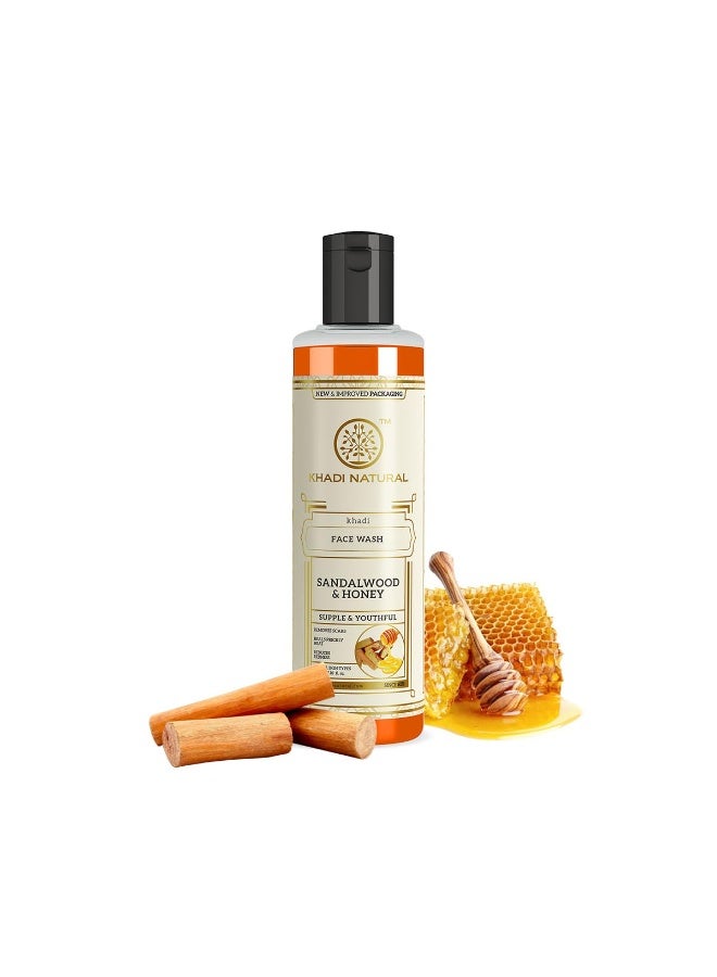 كادي نيتشورال غسول الوجه خادي الطبيعي بخشب الصندل والعسل 210 مل - Image 1