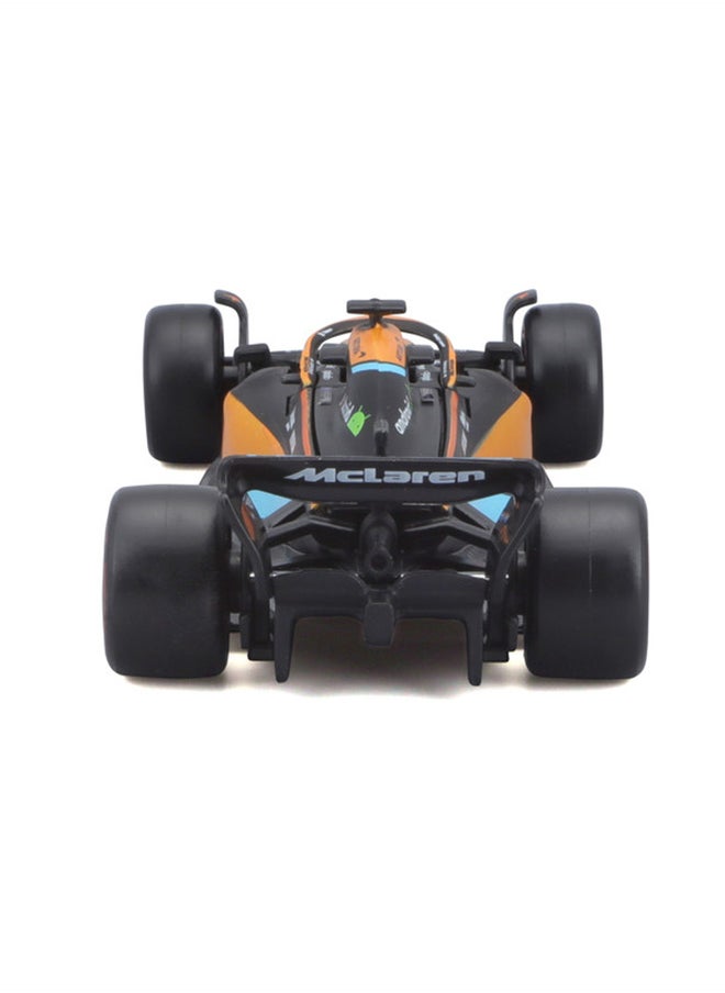 Bburago - Bburago 1:43 McLaren F1 MCL36 2022 with Helmet - Interactive Diecast Model with Working Parts & Authentic Design - Image 1