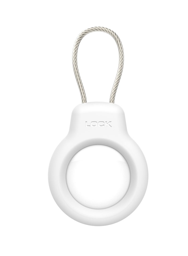 2 Pieces Protective Secure Lock Compatible with AirTag Holder Suitable for Luggage Tag Keychain Accessories - Image 4