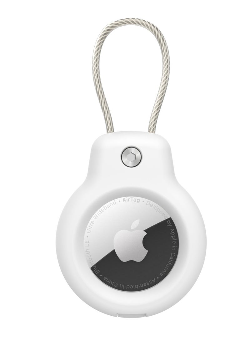 2 Pieces Protective Secure Lock Compatible with AirTag Holder Suitable for Luggage Tag Keychain Accessories - Image 2