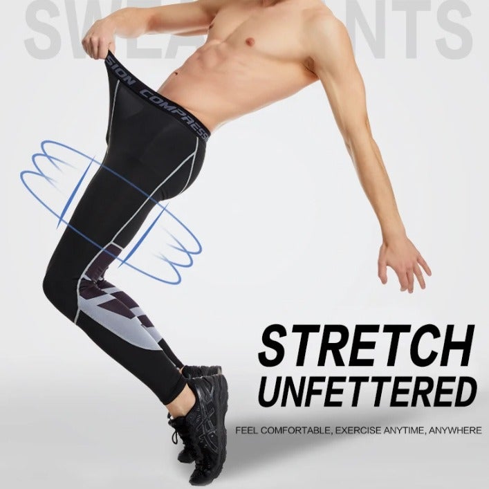 Men'S Tight Quick-Drying Sports Bottoming Pants Running Training Gym Basketball Equipment Tight Pants - Image 4