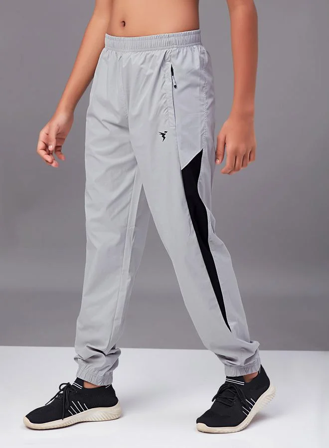 Technosport Contrast Side Panel 2-Way Stretch Joggers by Styli