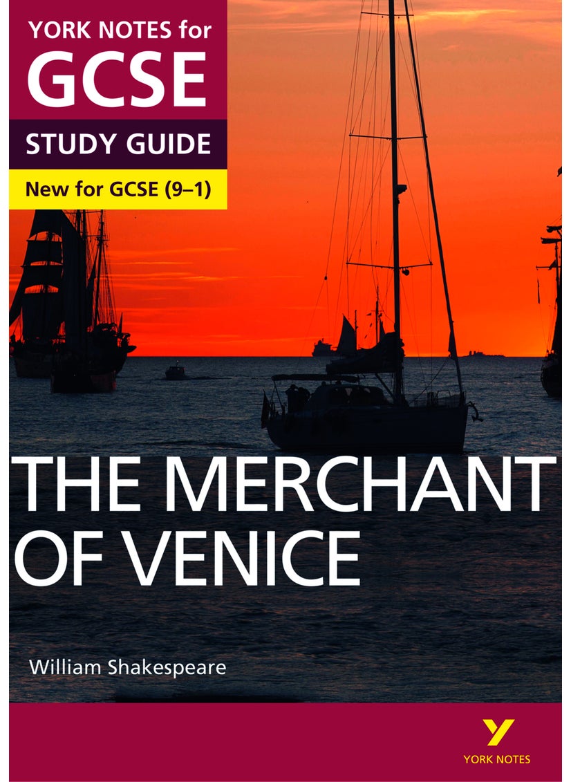 null - The Merchant of Venice: York Notes for GCSE: everything you need to catch up, study and prepare for 2025 and 2026 assessments and exams - Image 1