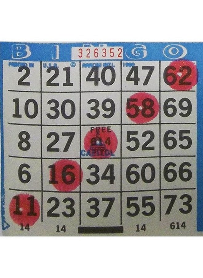 Dazzle - One Dozen 3Oz Red Bingo Dauber - Image 1