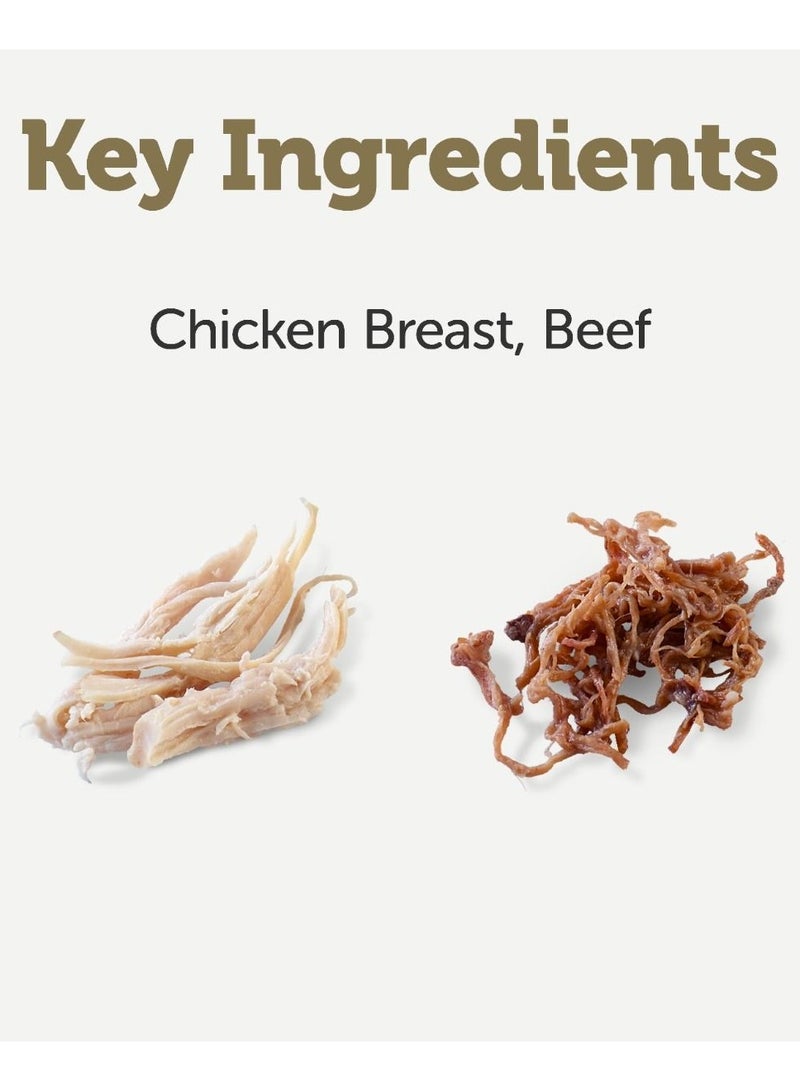 آبلاوس طعام الكلاب الرطب من أبلوز تيست توبرز بصلصة الدجاج مع لحم البقر، 156 جرام، علبة × 12 قطعة - Image 2