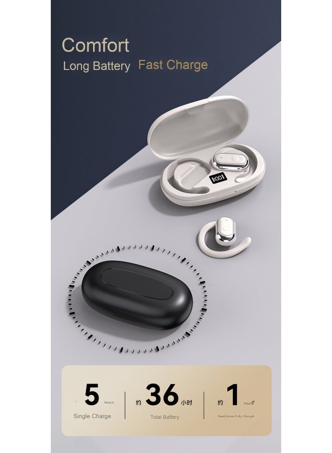 Portable Wireless Bluetooth Headset: Low Latency, Digital Display, Power Bluetooth Headset for Wireless Gaming