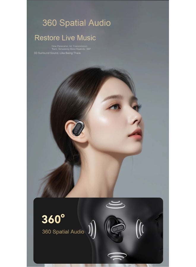 Portable Wireless Bluetooth Headset: Low Latency, Digital Display, Power Bluetooth Headset for Wireless Gaming