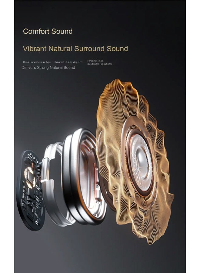 Portable Wireless Bluetooth Headset: Low Latency, Digital Display, Power Bluetooth Headset for Wireless Gaming