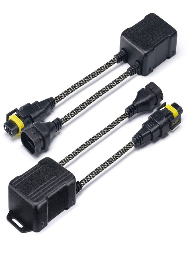 Xprite محول Xprite Canbus المضاد للوميض للإضاءة | حل خالٍ من أخطاء فك تشفير المقاومات لمصابيح H8 وH9 وH11 (زوج واحد) - Image 1
