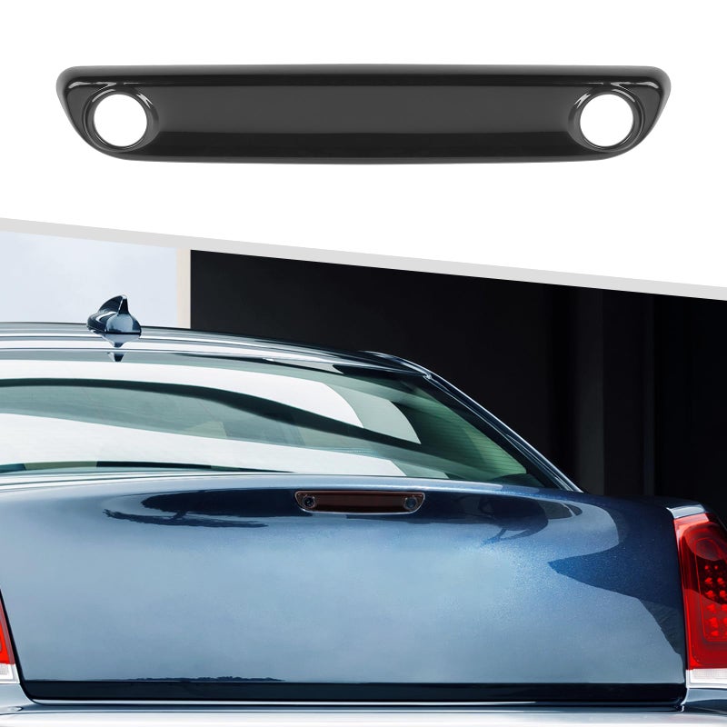 Jimen Third Brake Light Cover Trim Compatible with Chrysler 300/300C 2011-2023 - Image 1