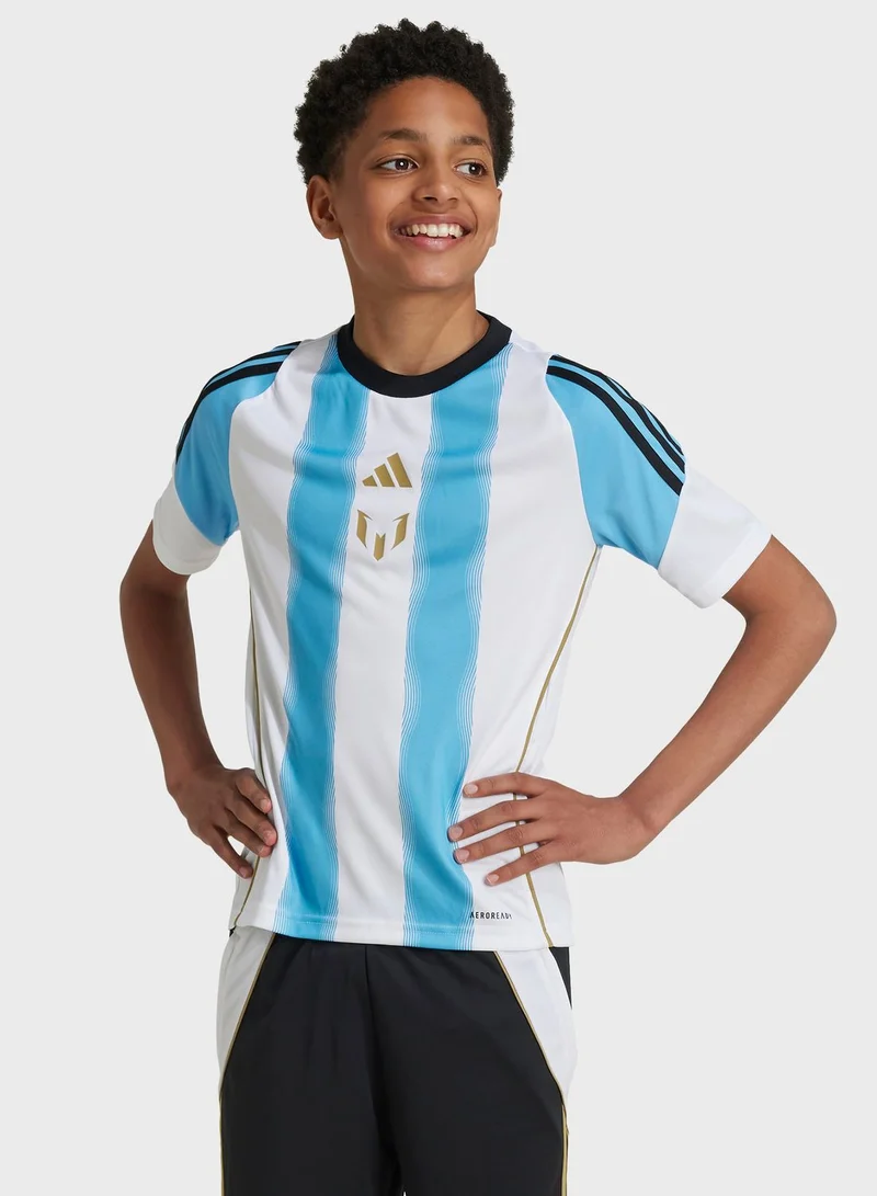 Adidas Youth Messi Training T-Shirt