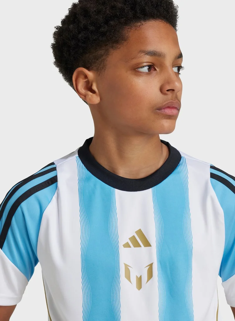 Adidas Youth Messi Training T-Shirt