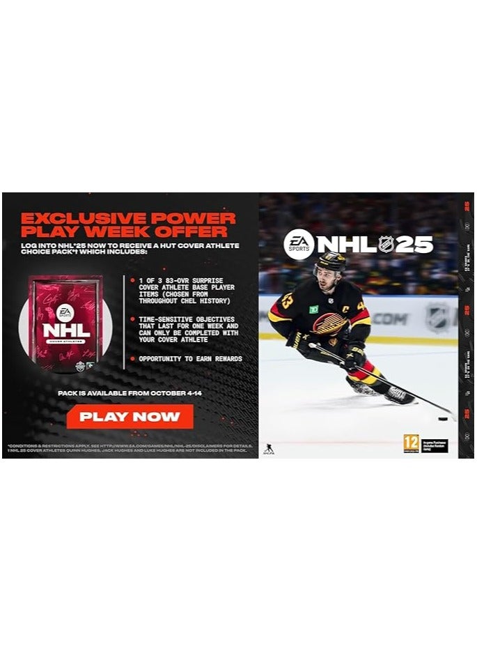 H120 NHL 25 for PS5 - PlayStation 5 - Original - Image 2