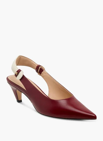 Celeste Women Kitten Heel Slingback Shoes