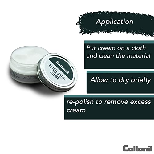Collonil Cleaning Leather Cream by Collonil - Nourishing Leather Care Cream with Nourishing Oils - Ideal for Fine Smooth Leather - Made in Germany - 2.02 Fl Oz - Image 2