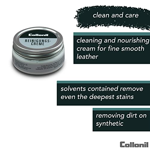 Collonil Cleaning Leather Cream by Collonil - Nourishing Leather Care Cream with Nourishing Oils - Ideal for Fine Smooth Leather - Made in Germany - 2.02 Fl Oz - Image 3