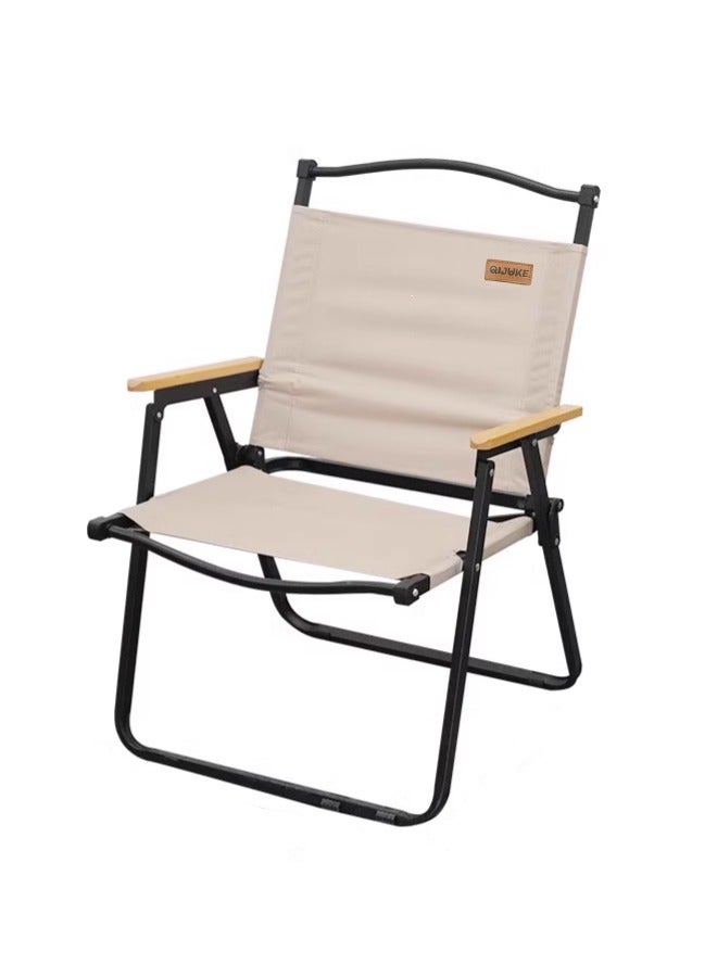 Morlife Camping Chair Folding Outdoor Beach Chair Portable Ultralight Furniture Backpacking Chair ,Fishing,Picnic Large  - Image 1
