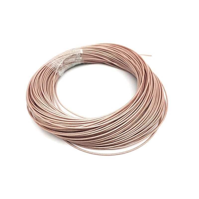 20m High Frequency Feeder RG316 Single Stranded/Single-Strand Wire Shielded RF Signal Connecting Wire Diameter 2.5MM Leisurely - Image 3