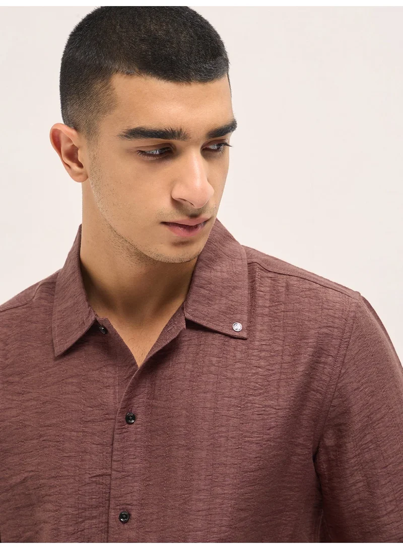 THE BEAR HOUSE  Men’s Classic Short Sleeve Casual Shirt – Lightweight, Breathable, and Designed for a Smart Yet Easygoing Look All Day Long for Men | Best Price UAE