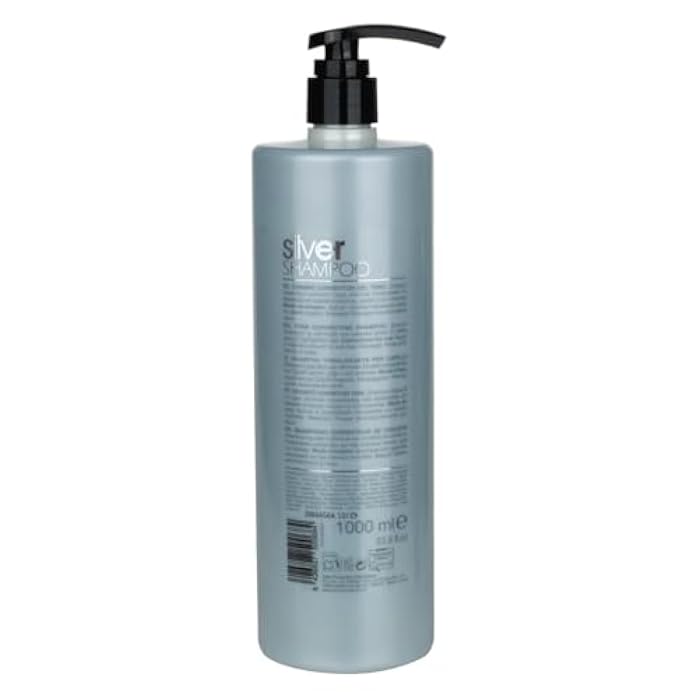 Tahe Silver Shampoo 1000ml Correction for White, Grey or Highlighted Hair - Image 2