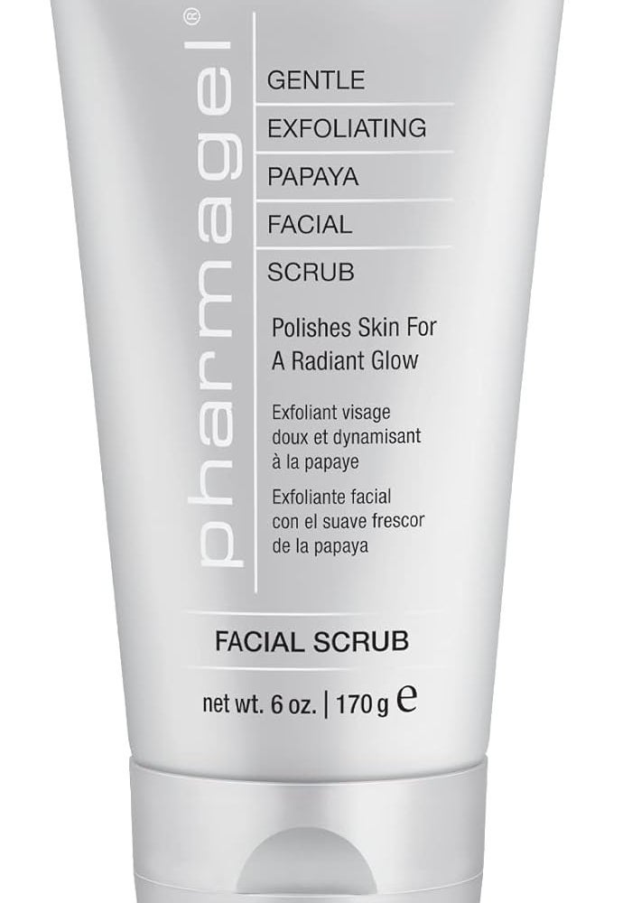 Pharmagel Enzyme Ex-Cell Gentle Exfoliating Facial Scrub with Papaya - 6 Ounce - Image 1