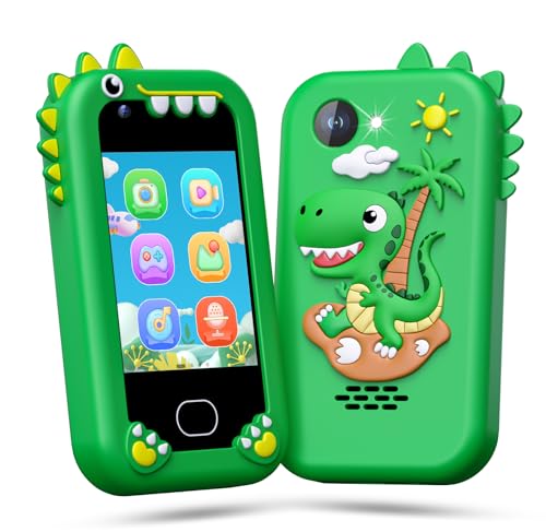 Lapare Kids Smart Phone Toy for Boys 28 Touchscreen Cell Phone Toy with Dual Camera Game Music Player and More Learning APP Perfect Christmas Birthday Gifts for Kids 310 Year Old 32GB - Image 1