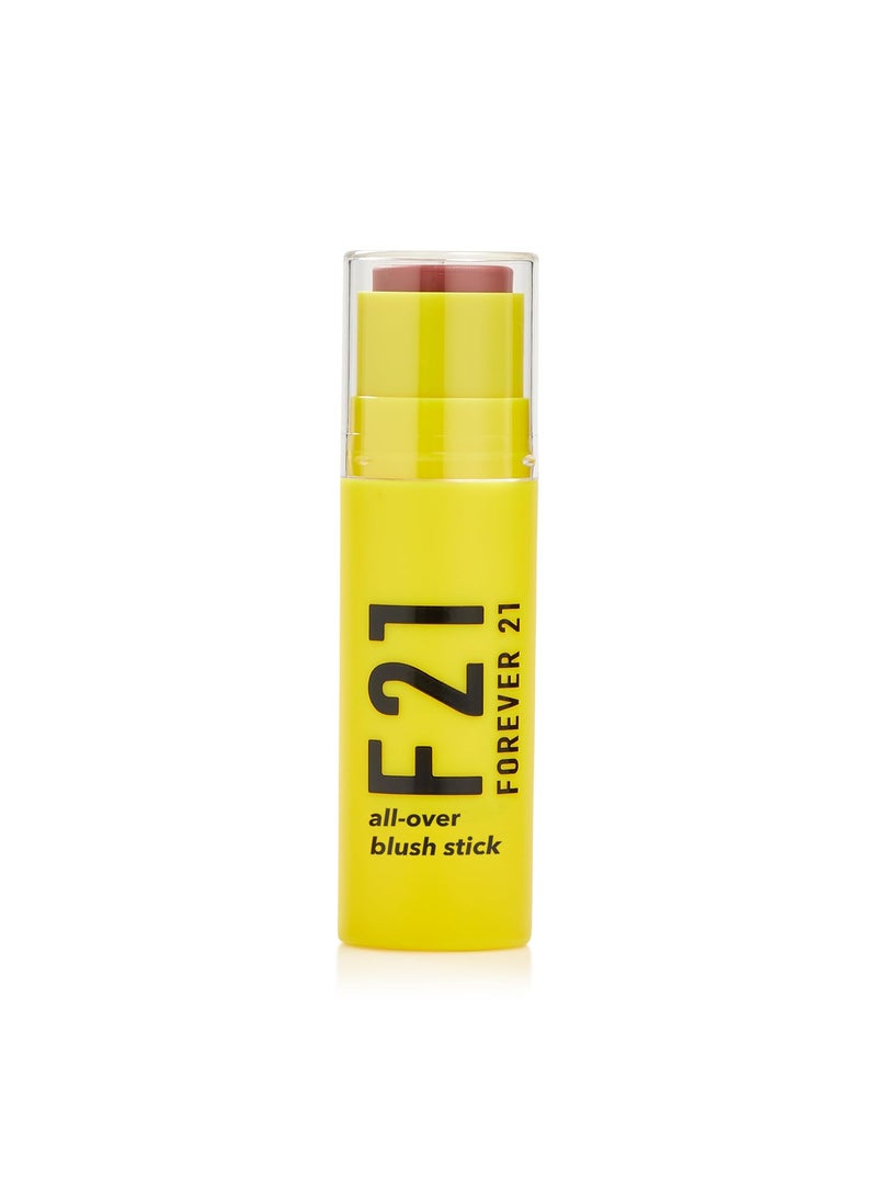 FOREVER 21 Forever 21 Beauty AllOver Blush Stick Sculpt Define Illuminate and Glow SilkySmooth Finish Radiant Results Rosebud 