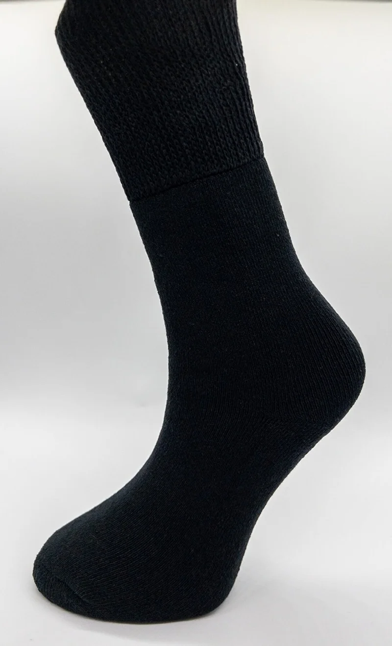 Ciho Socks Premium Thermal 6 Pairs Men's Non-Squeezing Elastic Extra Thick Full Terry Winter Socks